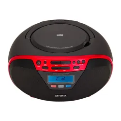 Radioodtwarzacz Aiwa Boombox BBTU-400RD Bluetooth Czerwpny