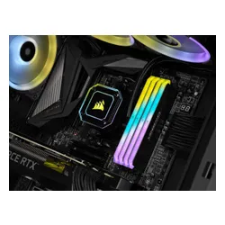 Pamięć Corsair Vengeance RGB RT, DDR4, 64 GB, 3600MHz, CL18 (CMN64GX4M2Z3600C18)