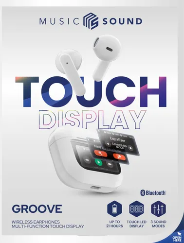 Słuchawki douszne CELLULARLINE Groove Biały