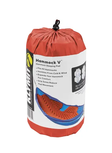 Mata do hamaka Klymit Insulated Hammock V Sleeping Pad - red