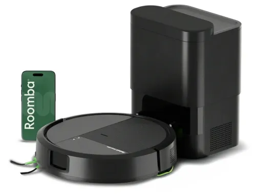 Robot sprzątający iRobot Roomba 115 Combo Y454040 Funkcja mopowania Stacja oczyszczająca Tworzenie mapy pomieszczenia 62dB