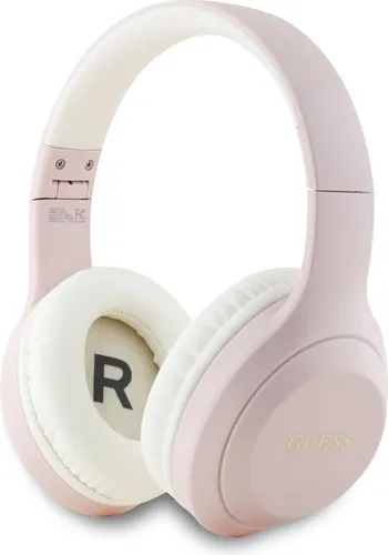 Słuchawki nauszne GUESS + Słuchawki douszne GUESS Różowy
