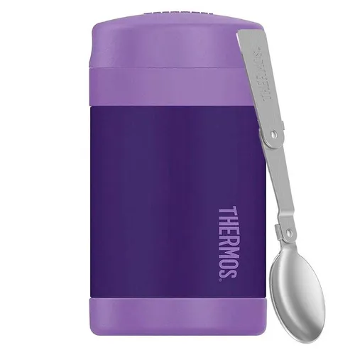 Termos dziecięcy FUNtainer z łyżką Thermos - violet