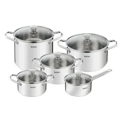 Zestaw garnków TEFAL Cook Eat B921SA55 (10 elementów)
