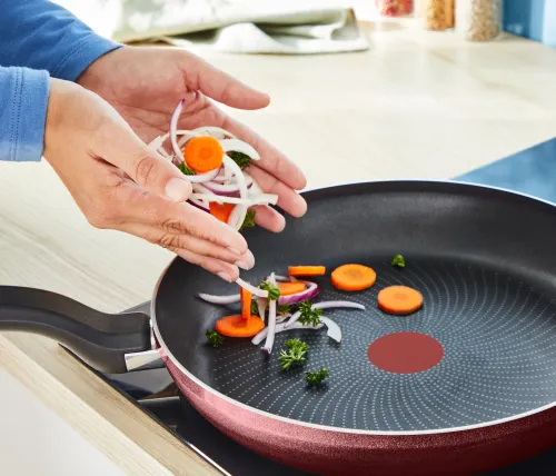 Patelnia Tefal Simply Cook H0580702 Indukcja Titanium 30cm