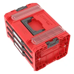 Skrzynka narzędziowa QBRICK System Pro Drawer 3 Toolbox 2.0 Profi Expert Red Ultra HD Custom