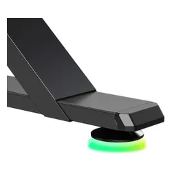Biurko gamingowe ULTRADESK Iron RGB Czarny