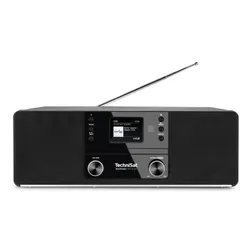 Radioodbiornik TechniSat DigitRadio 370 CD BT Radio FM DAB+ Bluetooth Czarny