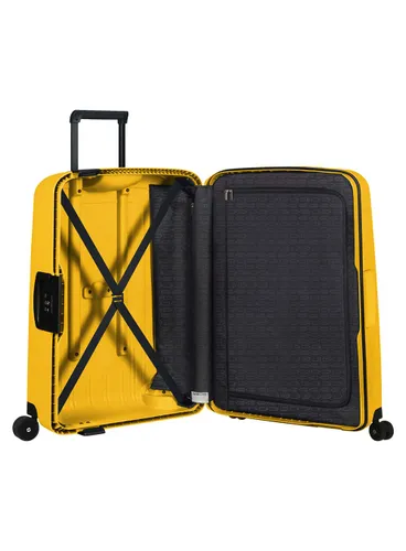 Walizka średnia Samsonite S'Cure 79 l - sunflower yellow/black