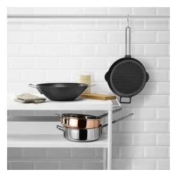 EVA TRIO Copper Line 24 cm - patelnia ze stali nierdzewnej