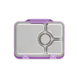 Lunchbox 4-komorowy Yumbox Pret ze stalową tacą - lavende purple