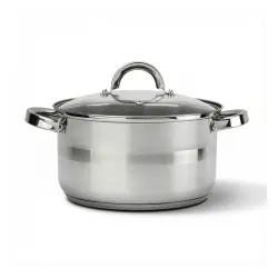 Garnek ze stali nierdzewnej z pokrywką TADAR ROGER 4 l