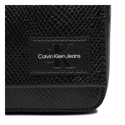 Calvin Klein blugi sculptat portofel Ph CB 19 șarpe K60k611528 Negru BEH