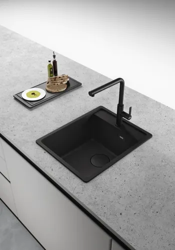 Bateria FRANKE Maris Slim L Pull-Out 115.0728.394 Czarny mat