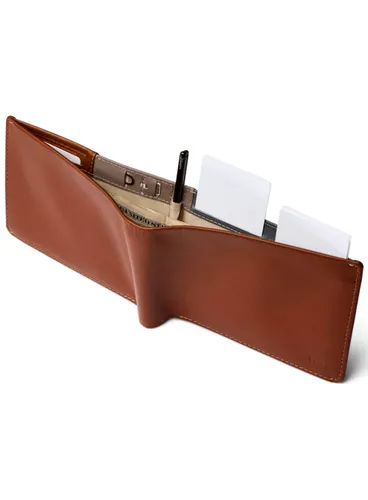 Bellroy кожаный дорожный кошелек RFID - sienna