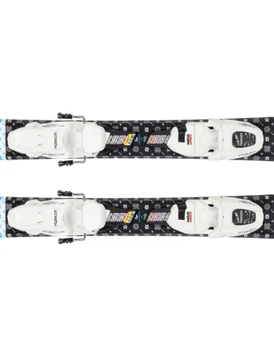 Narty dziecięce VOLKL FLAIR JR + wiązania MARKER VMOTION 4.5 JR z GRIP WALK - Długość (cm) - 90