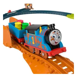 Fisher Price Zestaw z lokomotywą z napędem Tomek i Przyjaciele Błotna przygoda