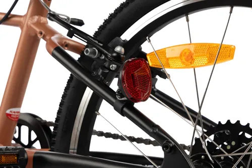 Rower dziecięcy KARBON Superlight 20 cali dla chłopca Miedziany