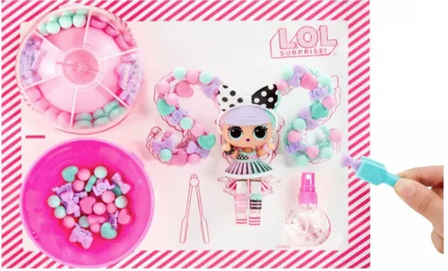 Mga Lalka L.O.L. Surprise Hair Beads Tots Display 33 sztuki