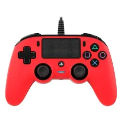 Pad Nacon Compact Controller do PS4 Przewodowy Czerwony