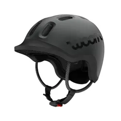 Kask rowerowy dziecięcy woom Ready charcoal metallic