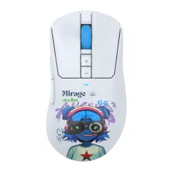 Myszka gamingowa A4tech Bloody R73 Ultra Duo Nyx Mirage Biały