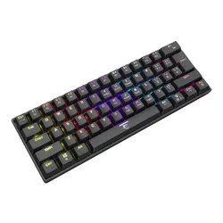 Klawiatura gamingowa Black Shark Shinobi Outemu Brown przewodowa mechaniczna podświetlana czarna