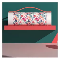 Podróżna butelka termiczna The Clutch N Go Asobu - floral