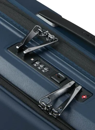Walizka kabinowa z kieszenią na laptopa Samsonite Intuo EXP Easy Access - blue nights