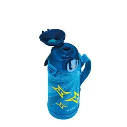 Termos na napoje z futerałem Thermos Active 0,8 l - blue / yellow