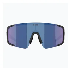 Okulary przeciwsłoneczne Bliz P003 Small matte black/grey blue mirror