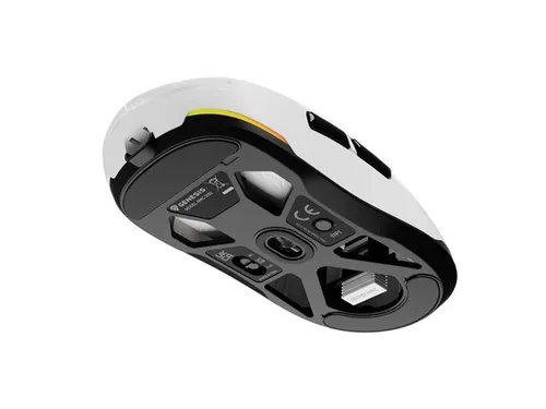 Myszka gamingowa Genesis Zircon 660 bezprzewodowa 12000 dpi optyczna biała