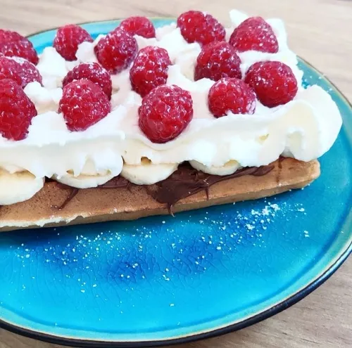 Gofrownica Dezal 301.7.1 N 1300W Czarny