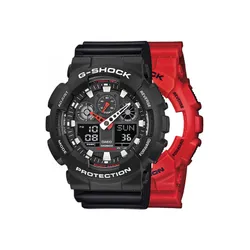 Casio Zegarek SET GA-100B-4AER + BEZEL 10508136 + PASEK 10347688