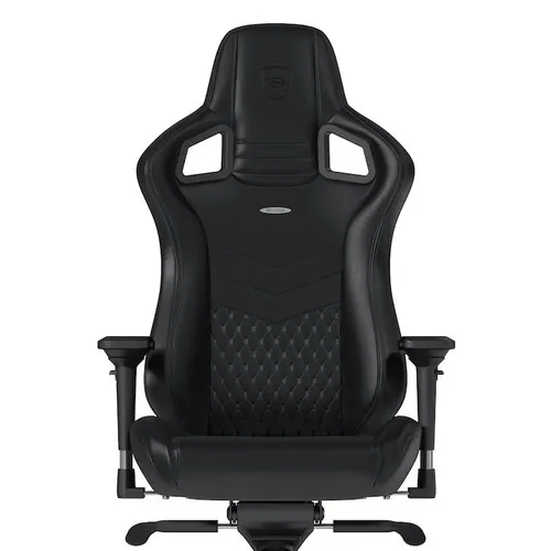 Fotel Noblechairs EPIC Gamingowy do 120kg Skóra naturalna Czarny