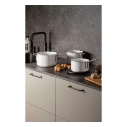 EVA TRIO White Line 2,5 l - garnek aluminiowy