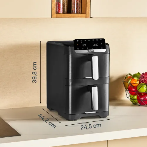 Air fryer Tefal Easy Fry Crispy Stack EY7528 2700W 10l Aplikacja mobilna