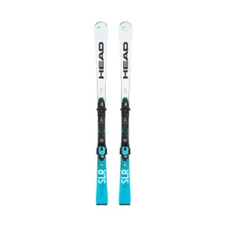 Narty zjazdowe HEAD WC Rebels e.SLR + wiązania PR 11 GW white/blue