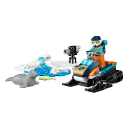 LEGO CITY 60376 SKUTER ŚNIEŻNY BADACZA ARKTYKI zestaw klocków dla dzieci +5