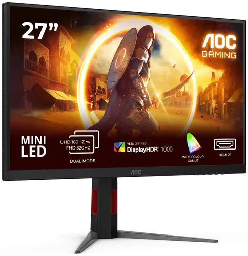 Monitor AOC U27G4XM 27" 3840x2160px IPS 160Hz 1 ms [GTG]