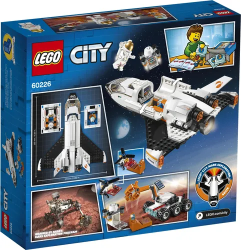 Конструктор Lego City Nasa исследовательская экспедиция на Марс (60226)