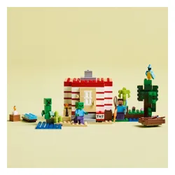 LEGO Klocki Minecraft 21275 Dom TNT w dżungli