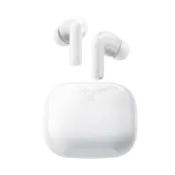 Słuchawki bezprzewodowe Baseus Bass BP1 NC Doknałowe Bluetooth 6.0 Biały