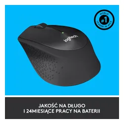 Myszka Logitech B330 Silent Plus - czarny