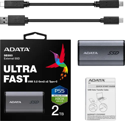 Dysk ADATA SE880 2TB SSD