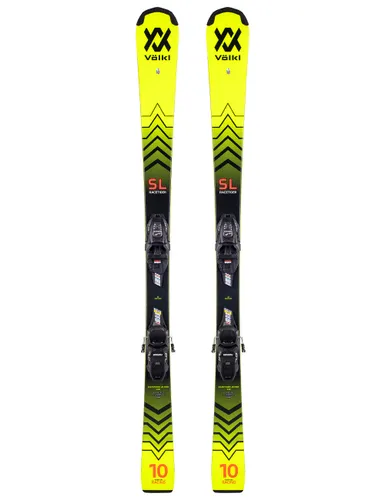 Narty dziecięce VOLKL RACETIGER JR PRO + wiązanie MARKER 7.0 VMOTION JR z GRIP WALK - Długość (cm) - 150