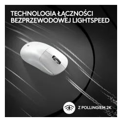 Myszka gamingowa Logitech G Pro X Superlight 2 - biały