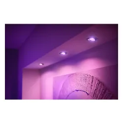 Oświetlenie punktowe Philips Hue White and Color Ambiance Centura 3szt. Srebrny