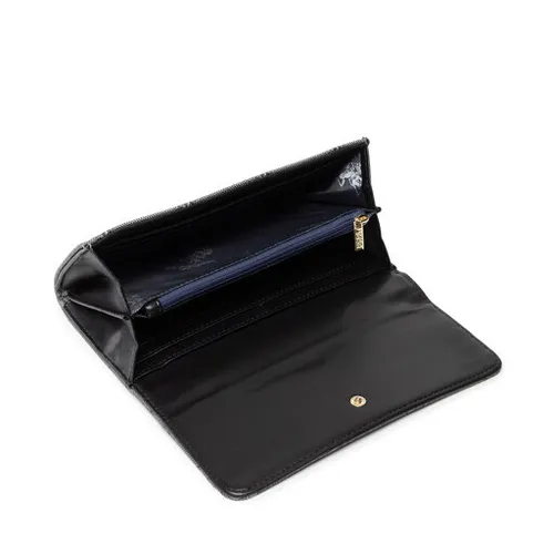 Большой Женский Кошелек U. S. Polo Assn. Hampton L Flap Wallet BEUHD5486WVG000 Black