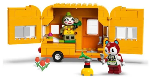 LEGO Animal Crossing 77054 Leif i jego karawan oraz sklep ogrodniczy